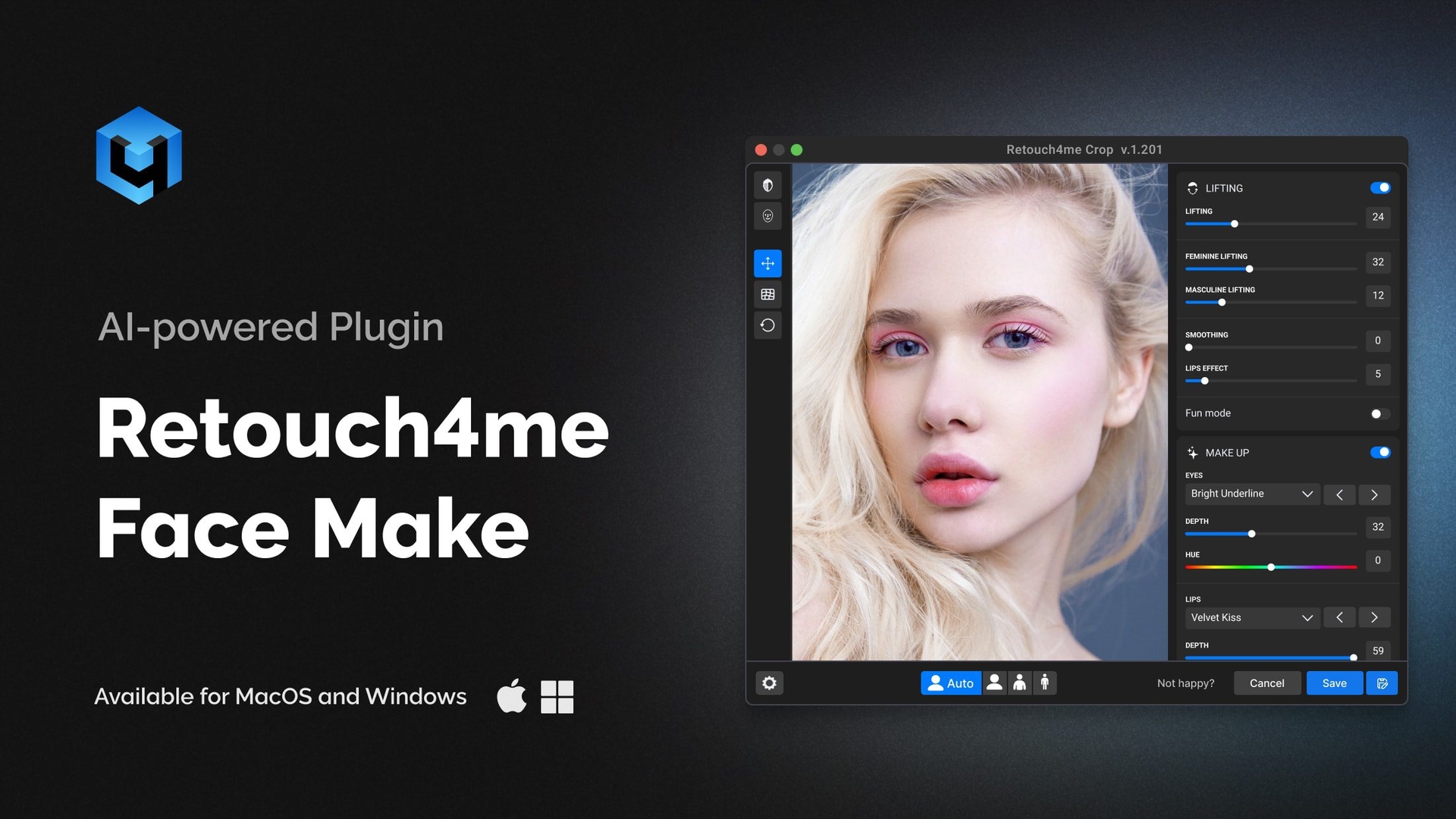 Face Make – AI-powered portrait retouching