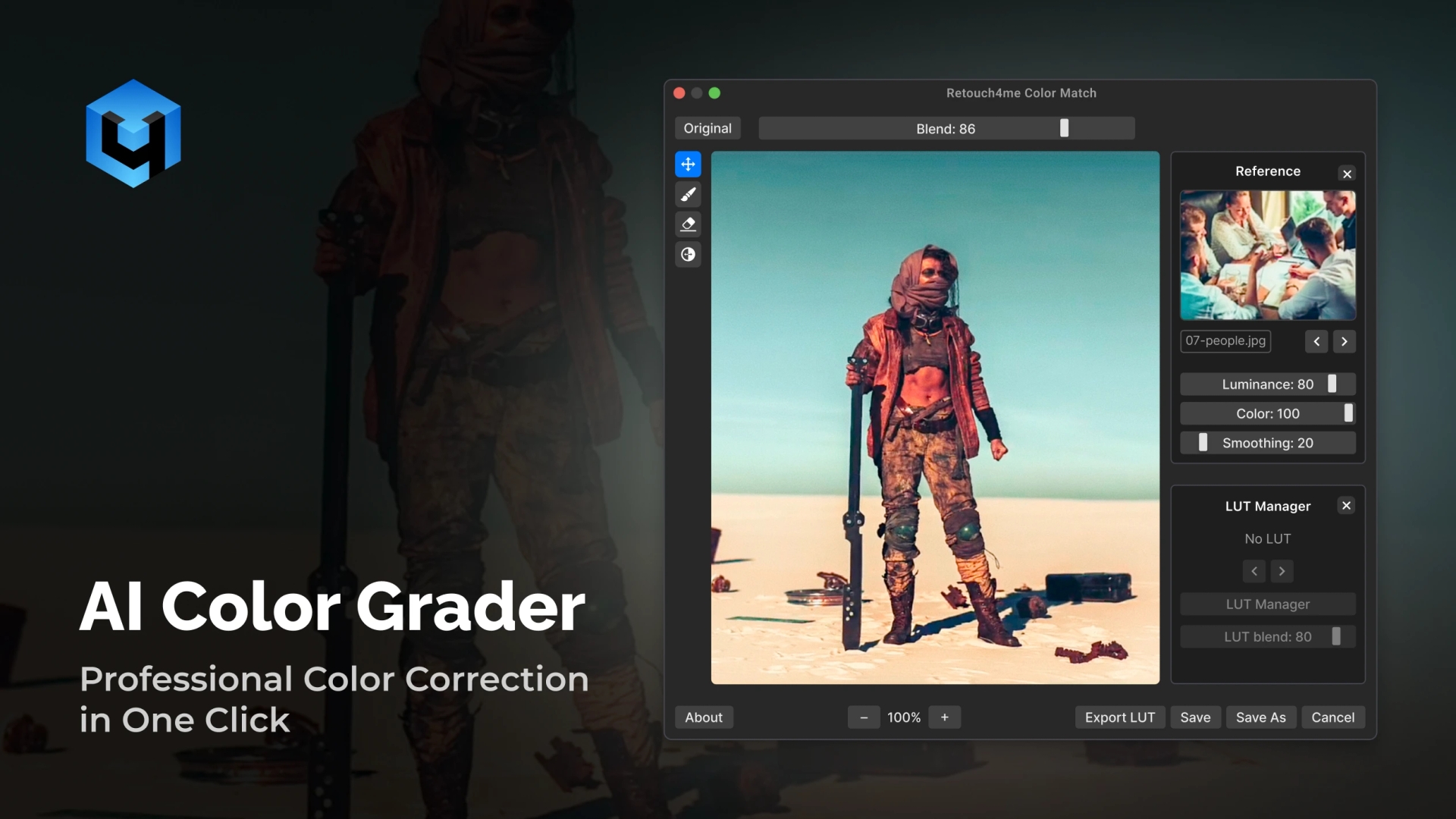 AI Color Grader – Professional Color Correction in One Click
