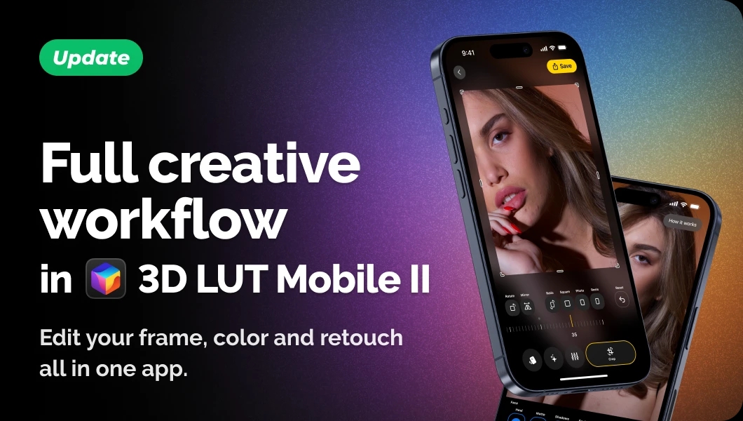 3DLUT Mobile 2: Edit Photos and Videos in One App