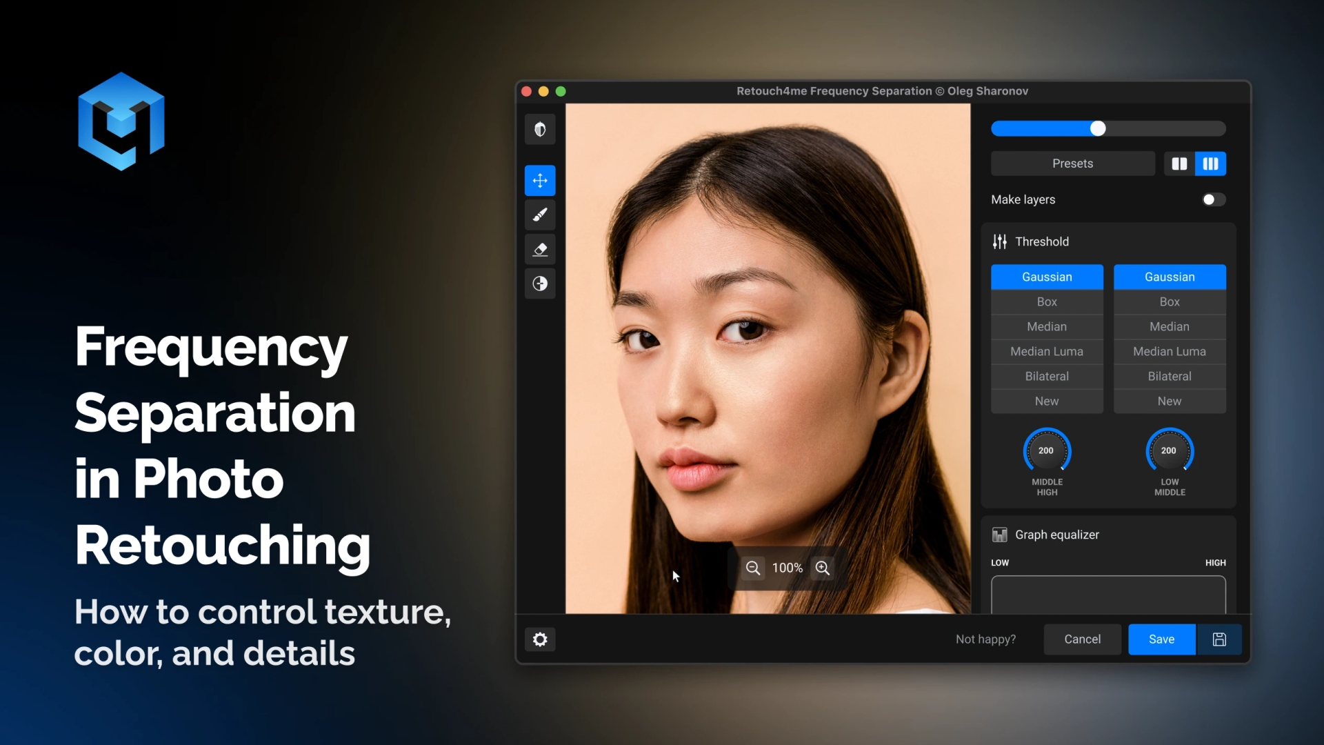 Frequency Separation in Photo Retouching